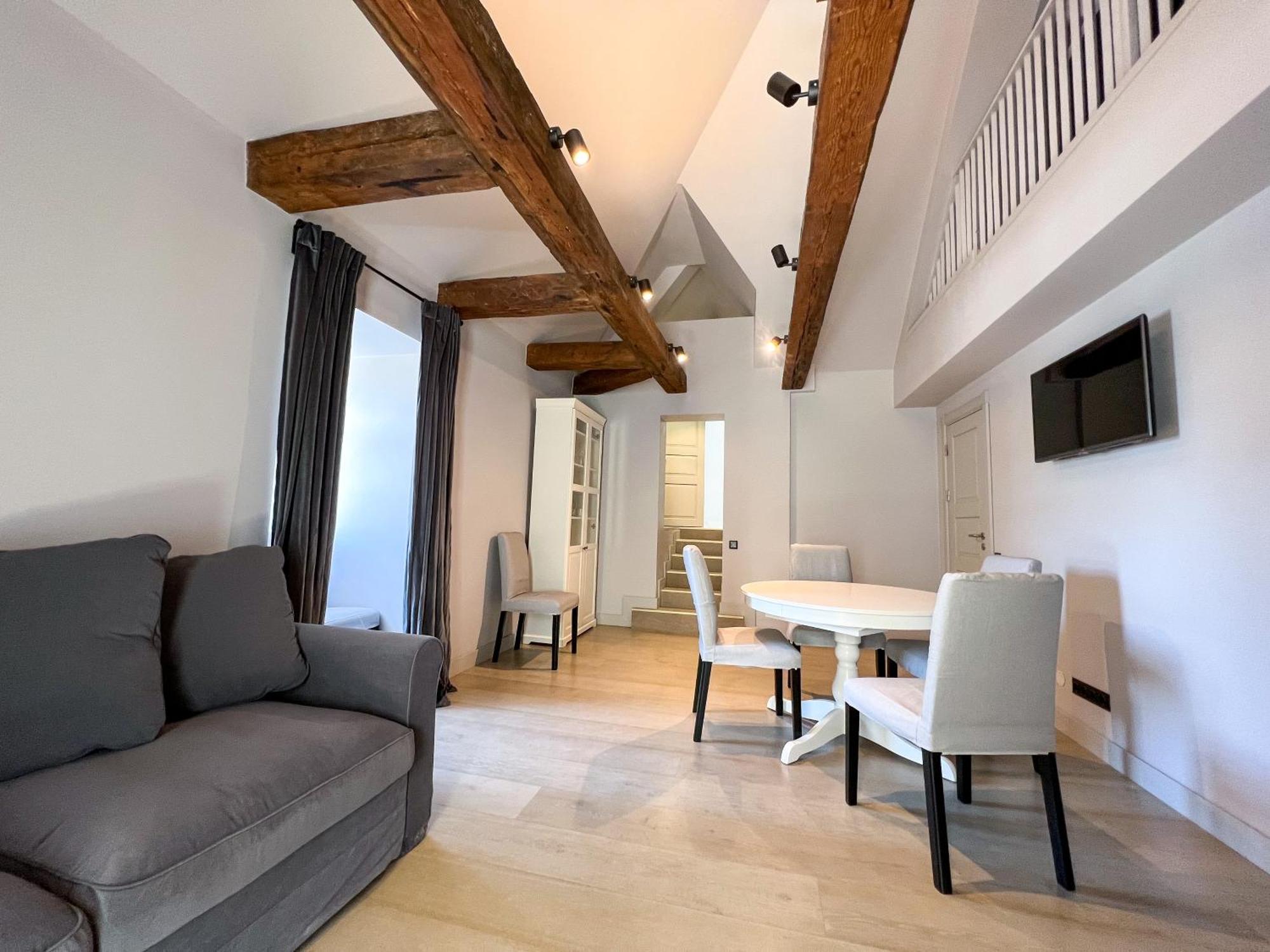 Old Riga Attic Apartment Bagian luar foto